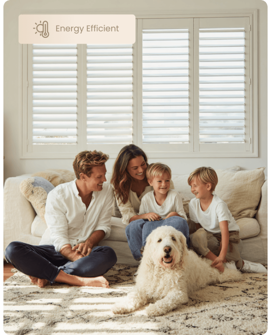 handcrafted plantation shutters